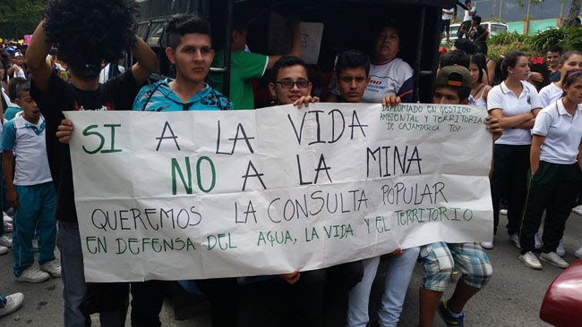 El Tolima marchó por la vida, el agua, el territorio y la soberanía