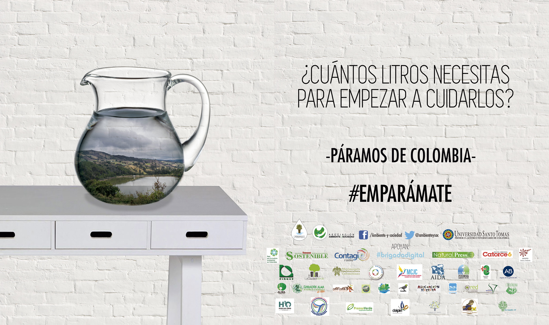 ¿Cuántos litros necesitas para empezar a cuidar los Páramos?