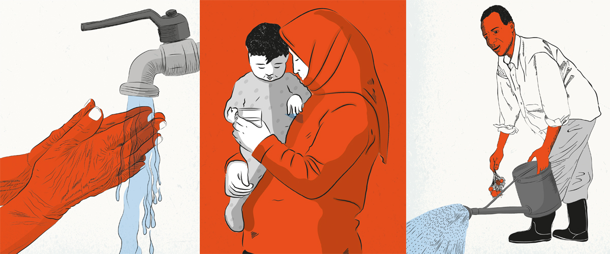 La humanidad necesita agua