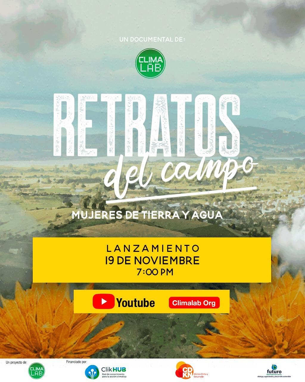 Lanzamiento documental: Retratos del campo, Mujeres de Tierra y Agua