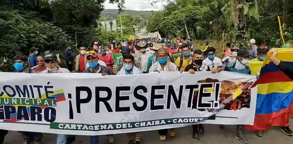 El Caquetá se para duro por la Amazonía y el derecho a la tierra