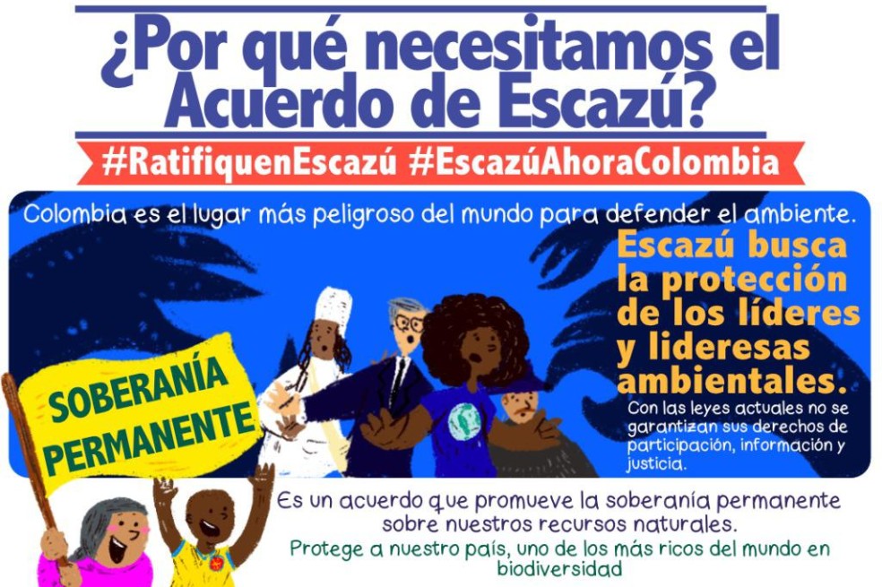 Ratificar Escazú, última oportunidad para impulsar la democracia ambiental